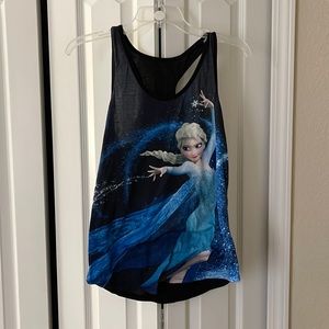 Women’s M Elsa Frozen tank top - like new barely worn size medium